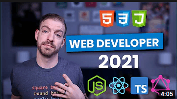 The **Simplest** Web Developer Path for 2021
